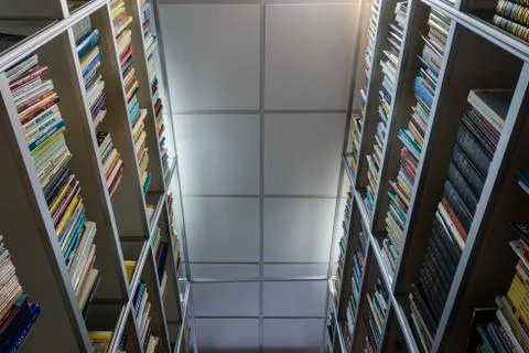 The Books Library Stock Photos