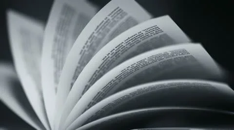 Book's pages turning.Learning education, study and wisdom. Reading books Vidéo 21538485