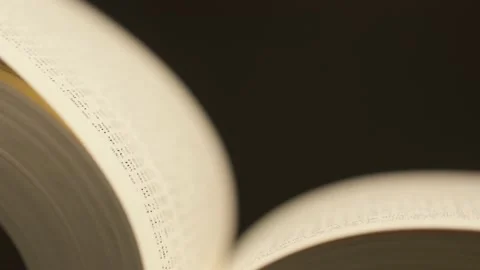 Book's Pages Turning.learning Education, Study And Wisdom. Reading Books 動画素材 234473479