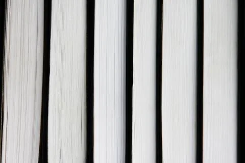 Books pattern isolated on white Stock Photos