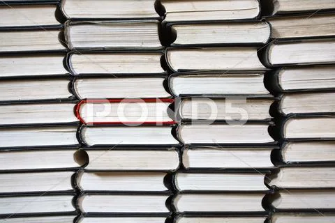 Books pile Stock Photos