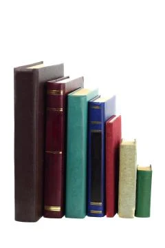 Books in row Stock Photos