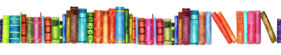 Books, seamless pattern Stock Illustration