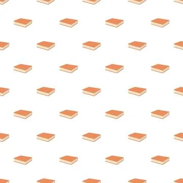 Books seamless pattern representing education and knowledge theme Stock Illustration