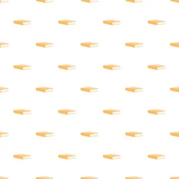 Books seamless pattern representing learning and literature Stock Illustration