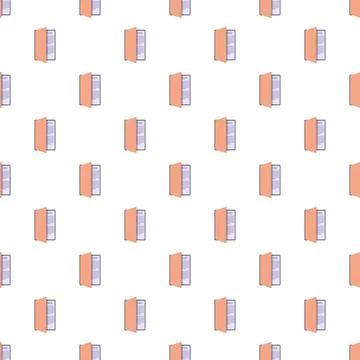 Books seamless pattern representing reading and education concept Illustrazione stock