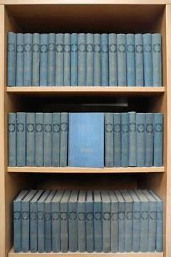 Books Shelf Library Stock Photos