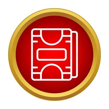 Books stack icon for education and learning Stockillustratie