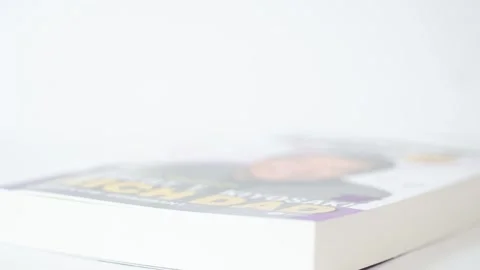 Books in stop motion VDO. Stock Footage 240197463