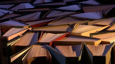 Books on the table. Background. Stockbeeldmateriaal 98495968