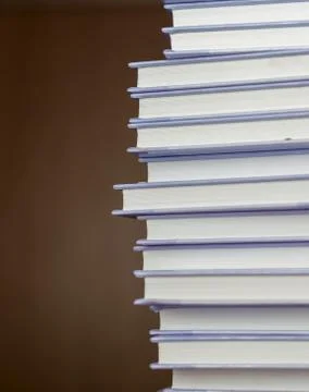 The books on the table Stock Photos