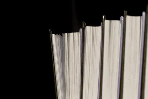 The books on the table Stock Photos