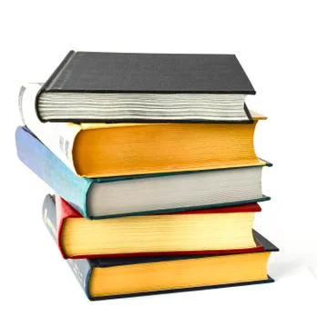 Books for teaching different Sciences Stock Photos