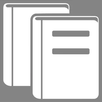 Books Vector Icon Illustrazione stock