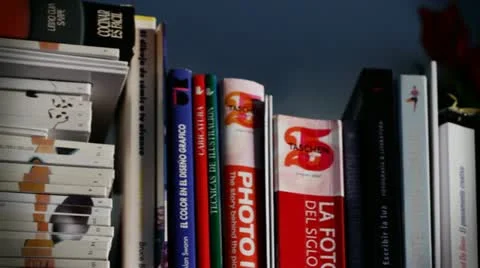 Books2 Stock Footage 10826284