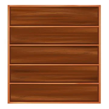 Bookshelf Stock Illustration