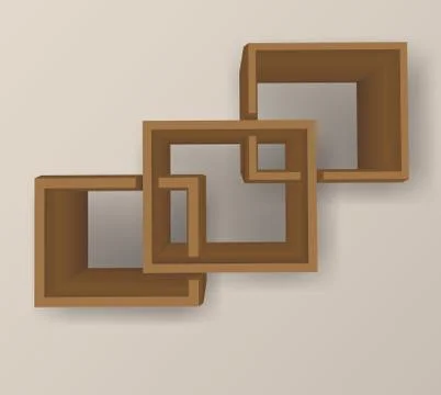 Bookshelf Illustrazione stock