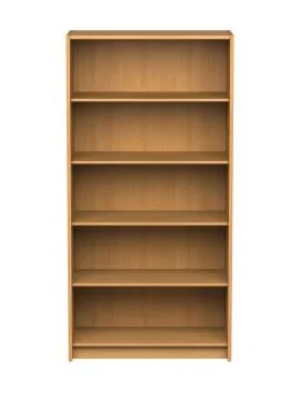 Bookshelf - isolated Stock Illustration