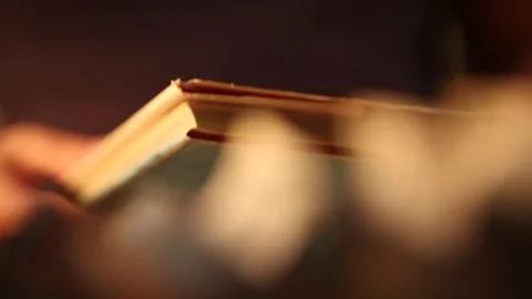 Bookshelf in library  5 Stock Footage 320636907