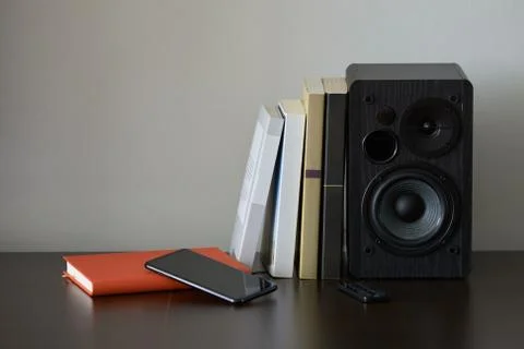 Bookshelf speaker Stock Photos
