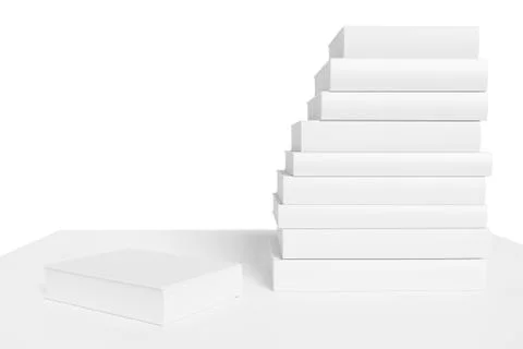 Bookshelf with stack of books colorless illustration Stock Illustration