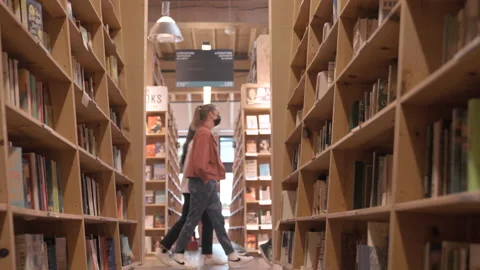 Bookstore 2 Stock Footage 233216455