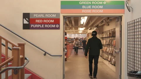 Bookstore 6 Stock Footage 233216480