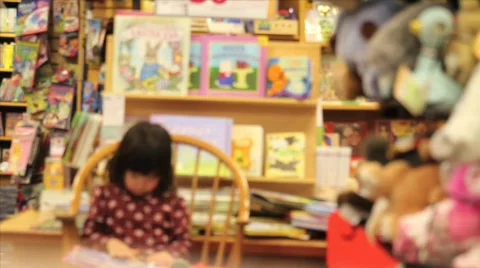 Bookstore Child Stock Footage 662891