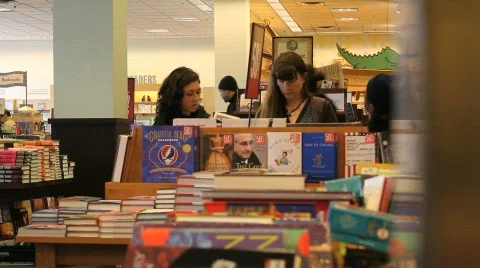 Bookstore Stock Footage 593298