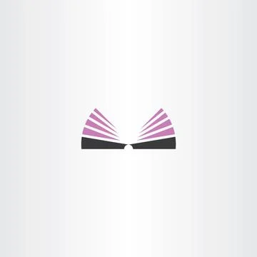 Bookstore logo library icon vector book symbol Stock-Illustration