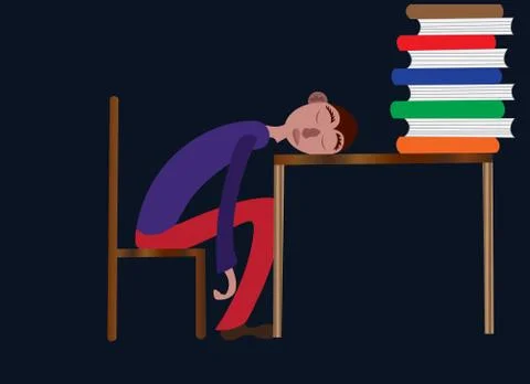 Bookworm 2 Stock Illustration
