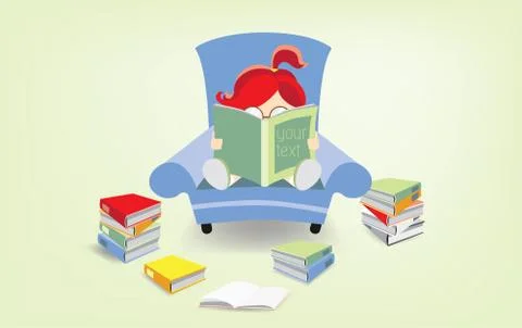 Bookworm Иллюстрация