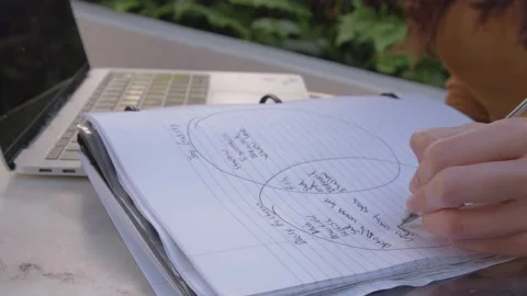 Bookworm Notebook &amp; Laptop Stock Footage 186464574