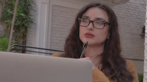 Bookworm - OTS Rack Focus Stock Footage 186488619