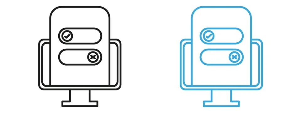 Boolean Expression Icon Ideal for Coding and Mathematical Designs Stock Illustration