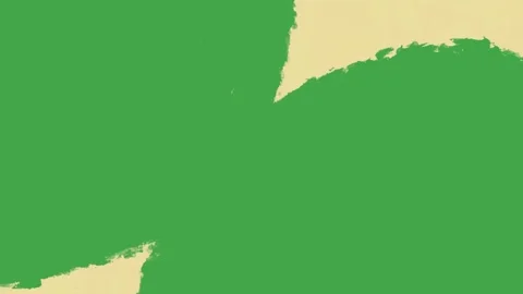 Boom Effect Fx Color Splash Transition Effects In green Background Stock Footage 246115657