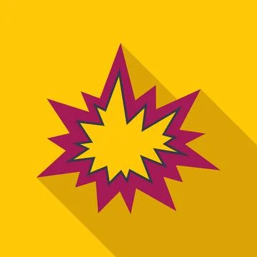 Boom explosion effect creating comic book pop art style Stock Illustration