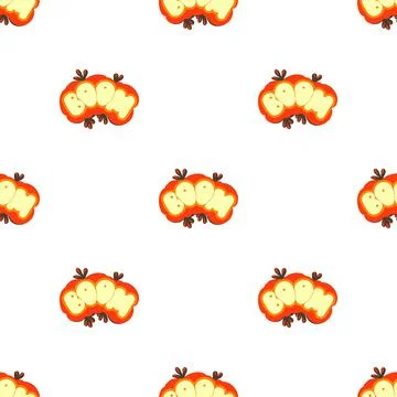 Boom explosion sound effect pattern seamless vector Stock Illustration