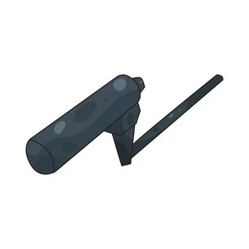 Boom Mic illustration Stock Illustration