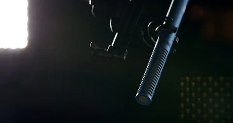 Boom Microphone Video stock 94226245