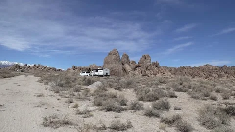 Boon dock camping Video stock 150664676