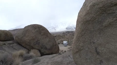 Boon dock camping , remote camping Stock Footage 150664485