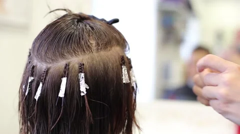 Boost Up Technology How To Create Volume To Hair Stock Footage 62732561