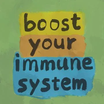 Boost your immune system Stock Illustration