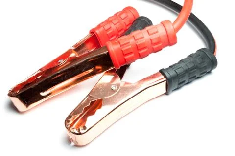 Booster cables Stock Photos