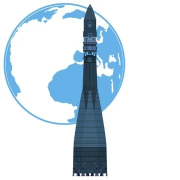 Booster East Stock Illustration
