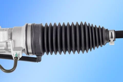 The boot of the angular velocity joint is isolated on a white background. aut Stock Photos