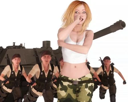 Boot camp Stock Illustration