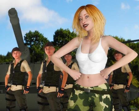 Boot camp Stock Illustration