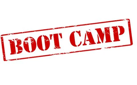 Boot camp Illustrazione stock